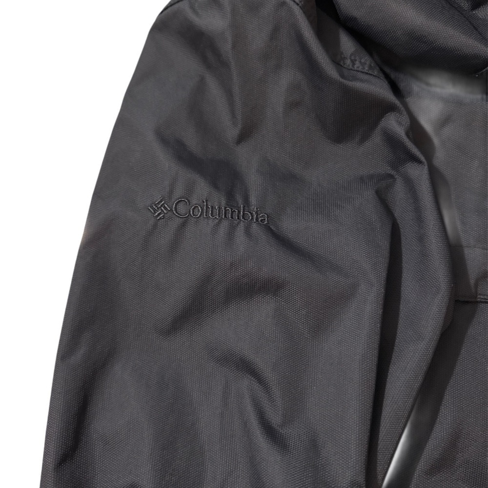 Columbia Omni Shield Women’s Fullzip Black Hooded Belted Technical Jacket Size M - Picture 7 of 11